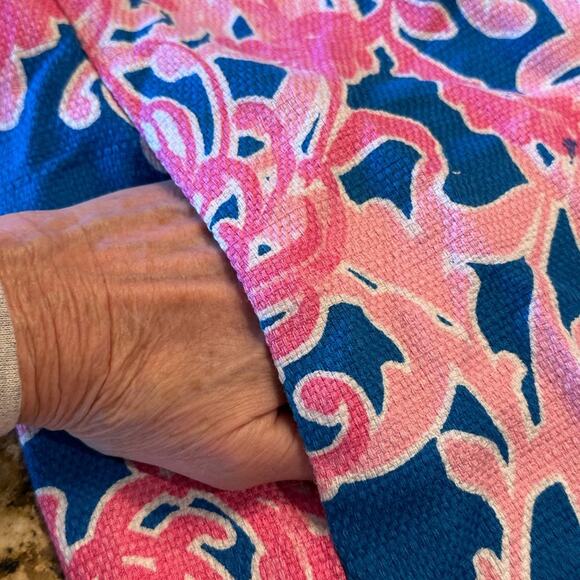 Just…Taylor Women’s Size 10 Pink and Blue Floral Sleeveless Dress - Picture 9 of 13